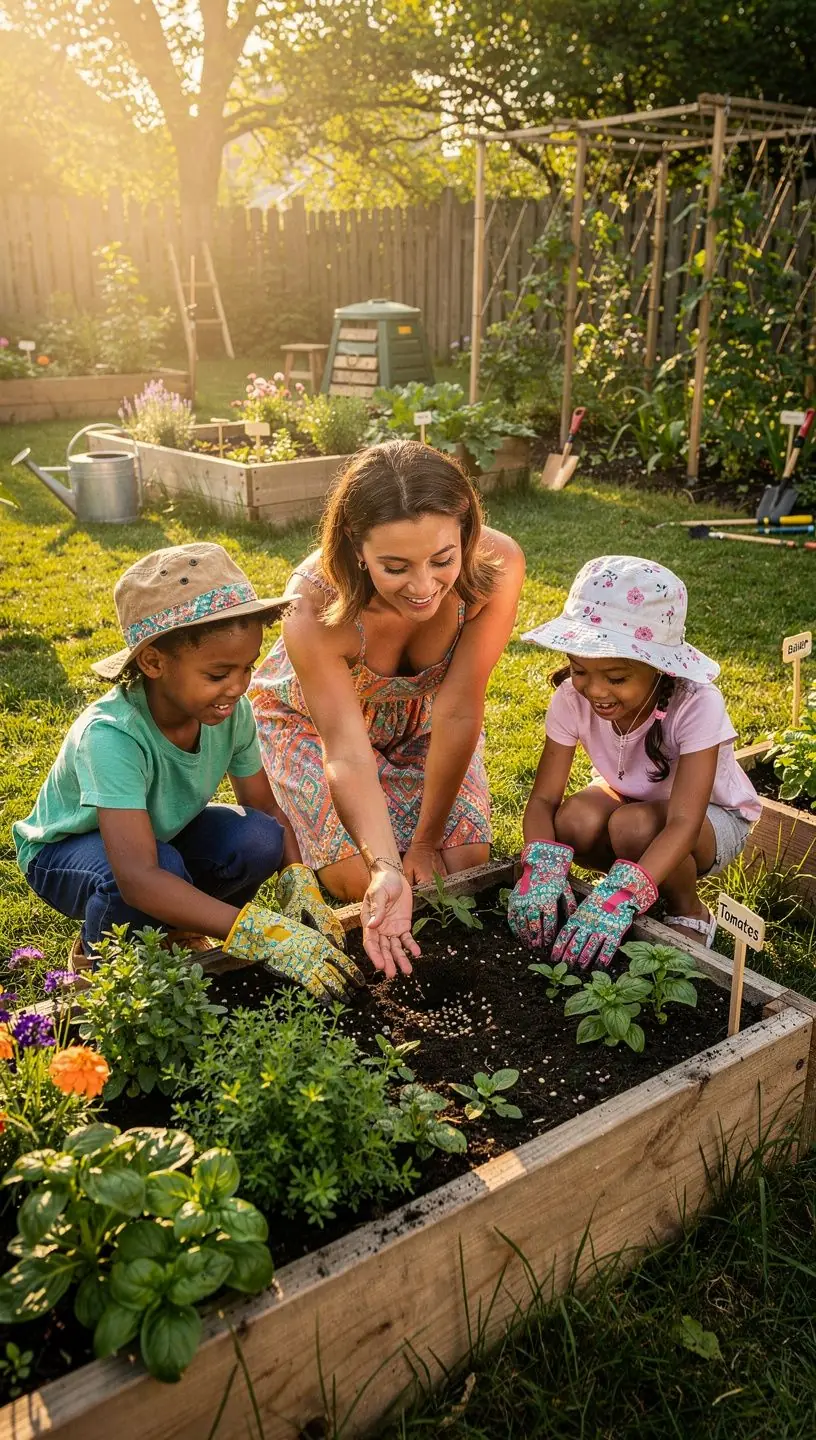 Parents preparing a healthy meal together, emphasizing family cooking and nutrition education.